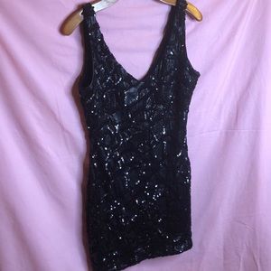 Bebe black dress